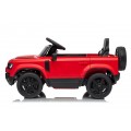 Land Rover Defender Red Vehicle