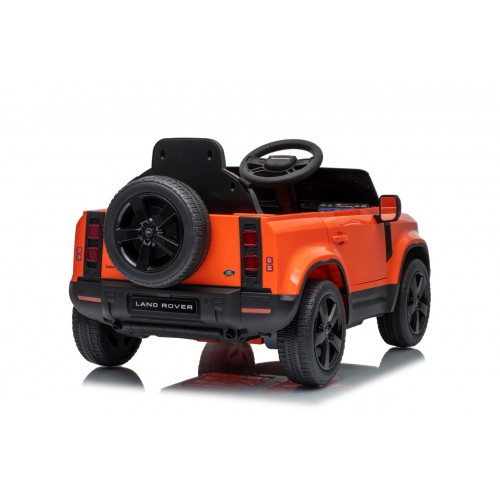 Land Rover Defender Orange Vehicle