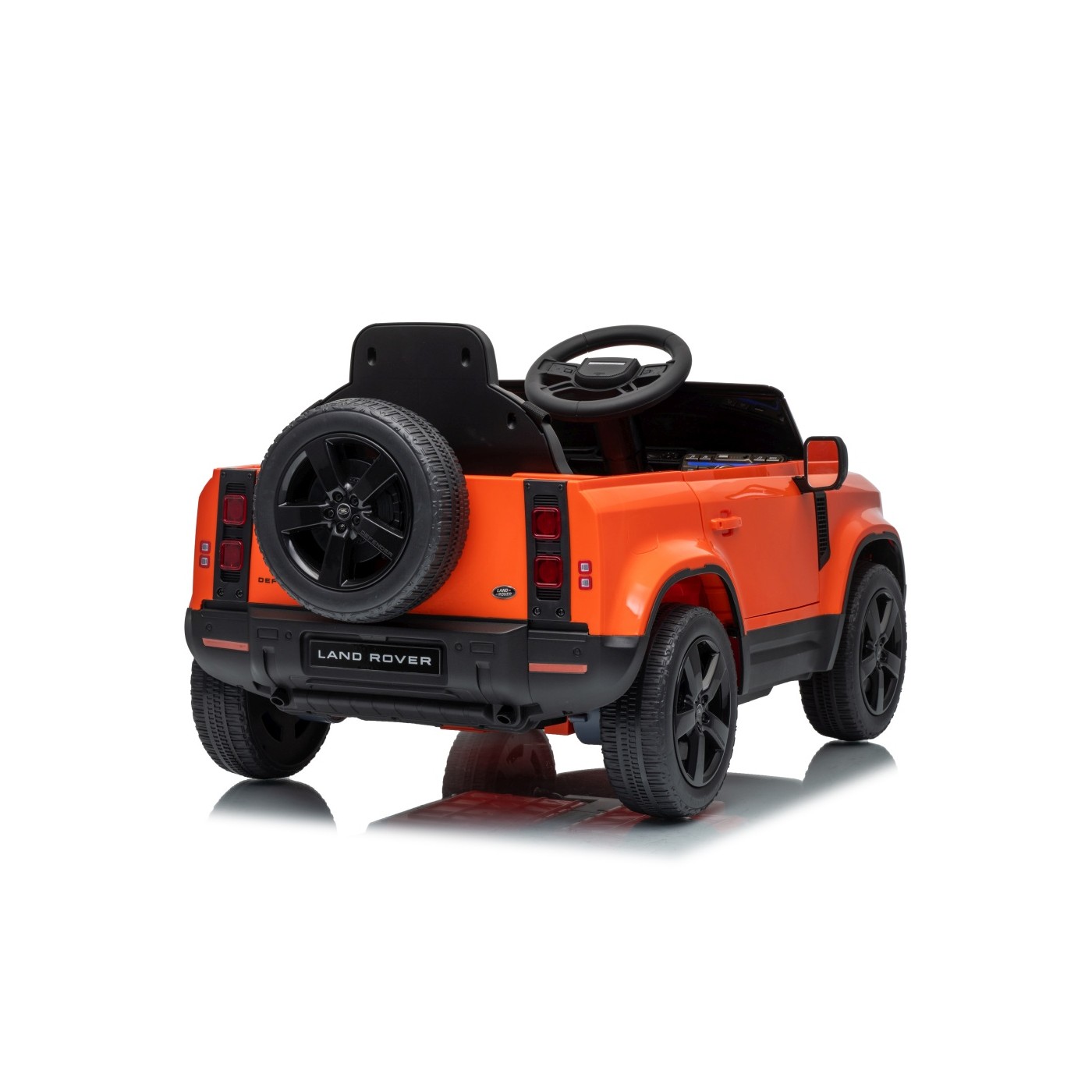 Land Rover Defender Orange Vehicle