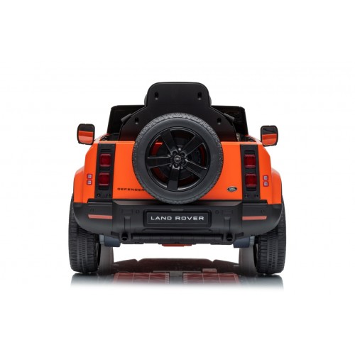 Land Rover Defender Orange Vehicle