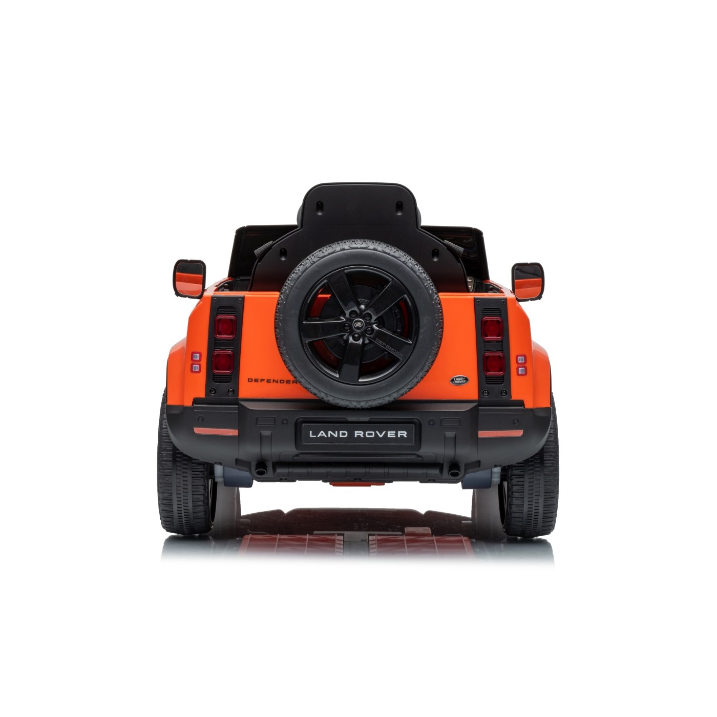 Land Rover Defender Orange Vehicle