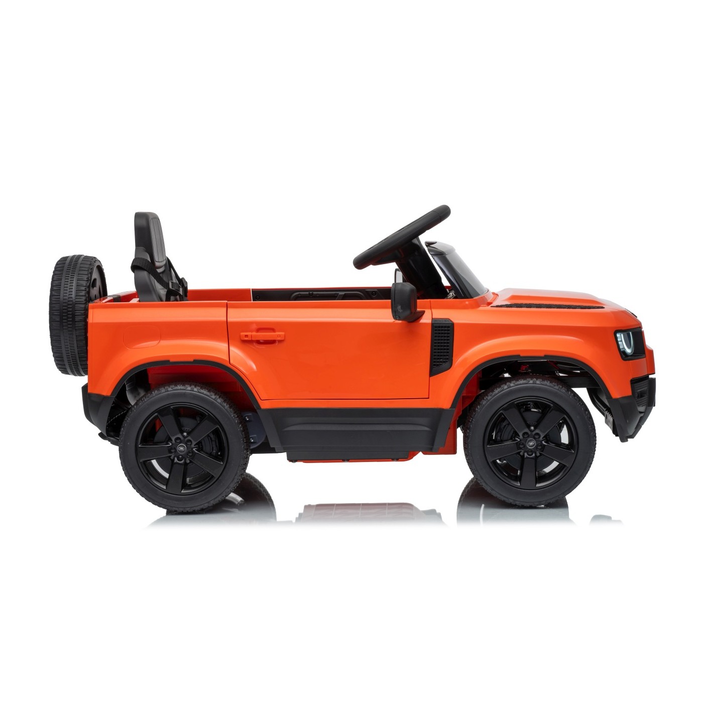 Land Rover Defender Orange Vehicle