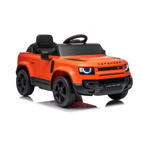 Land Rover Defender Orange Vehicle