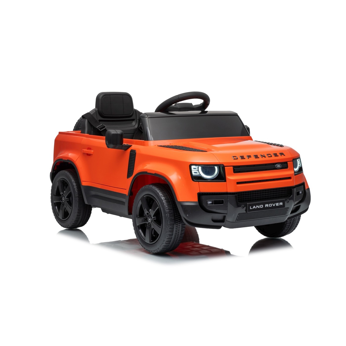 Land Rover Defender Orange Vehicle