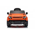 Land Rover Defender Orange Vehicle