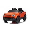 Land Rover Defender Orange Vehicle