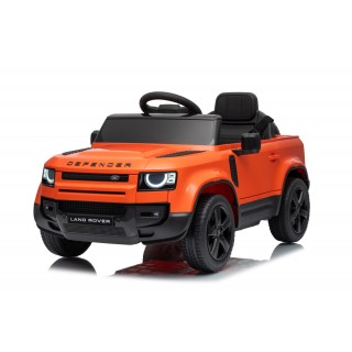 Land Rover Defender Orange Vehicle