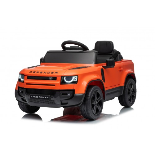 Land Rover Defender Orange Vehicle