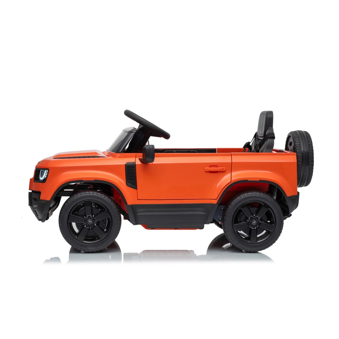 Land Rover Defender Orange Vehicle