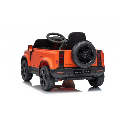 Land Rover Defender Orange Vehicle