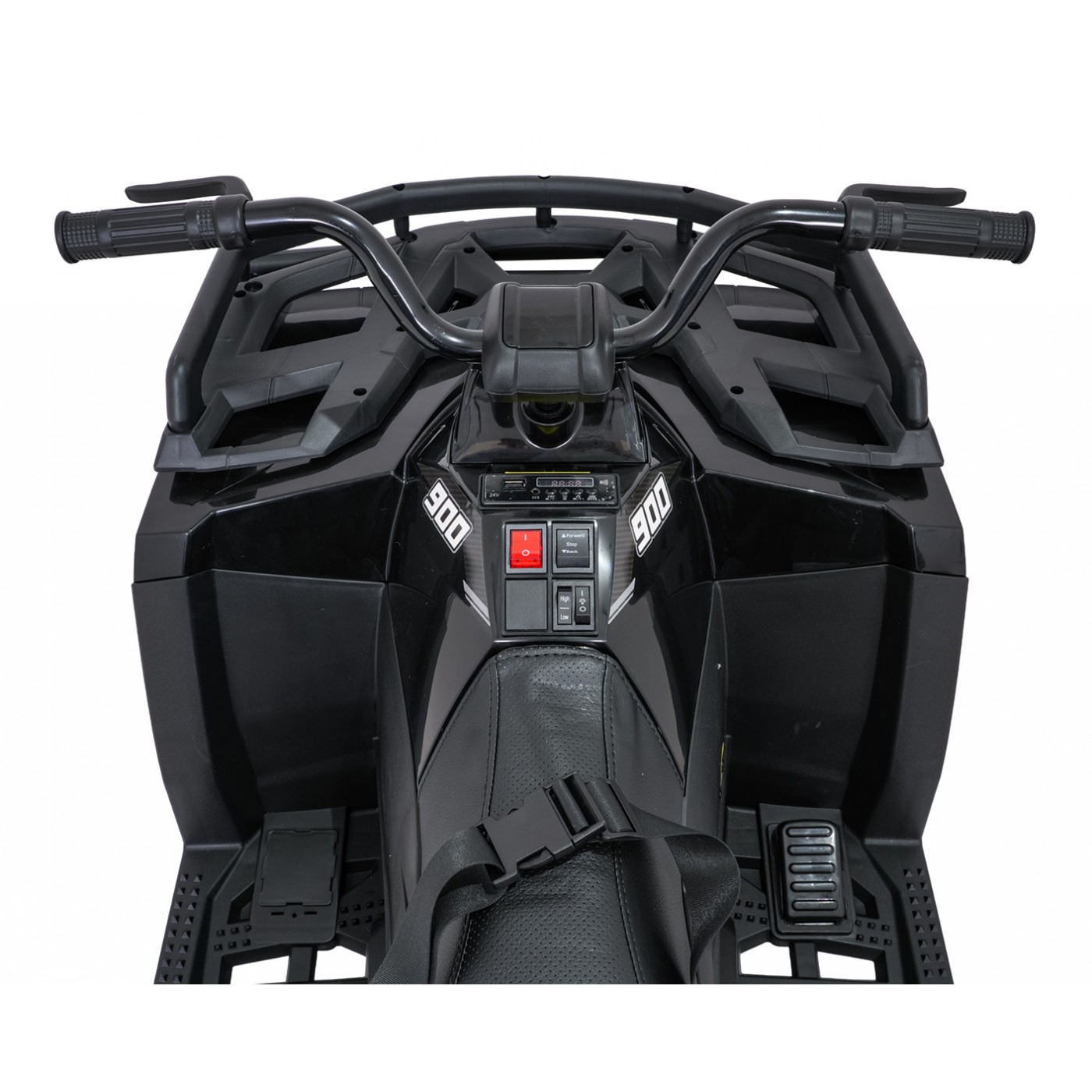 Quad Vehicle 4x4 ATV WOLF  Black