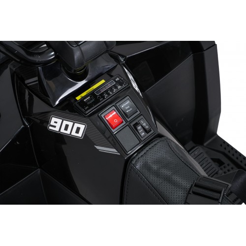 Quad Vehicle 4x4 ATV WOLF  Black