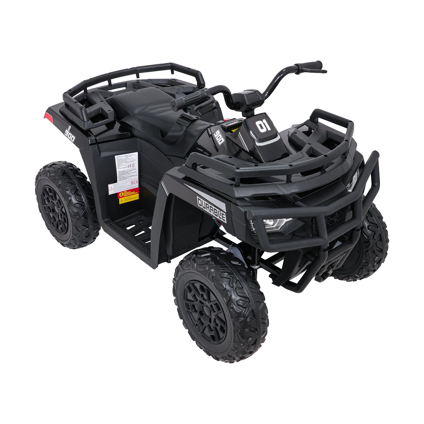 Quad Vehicle 4x4 ATV WOLF  Black