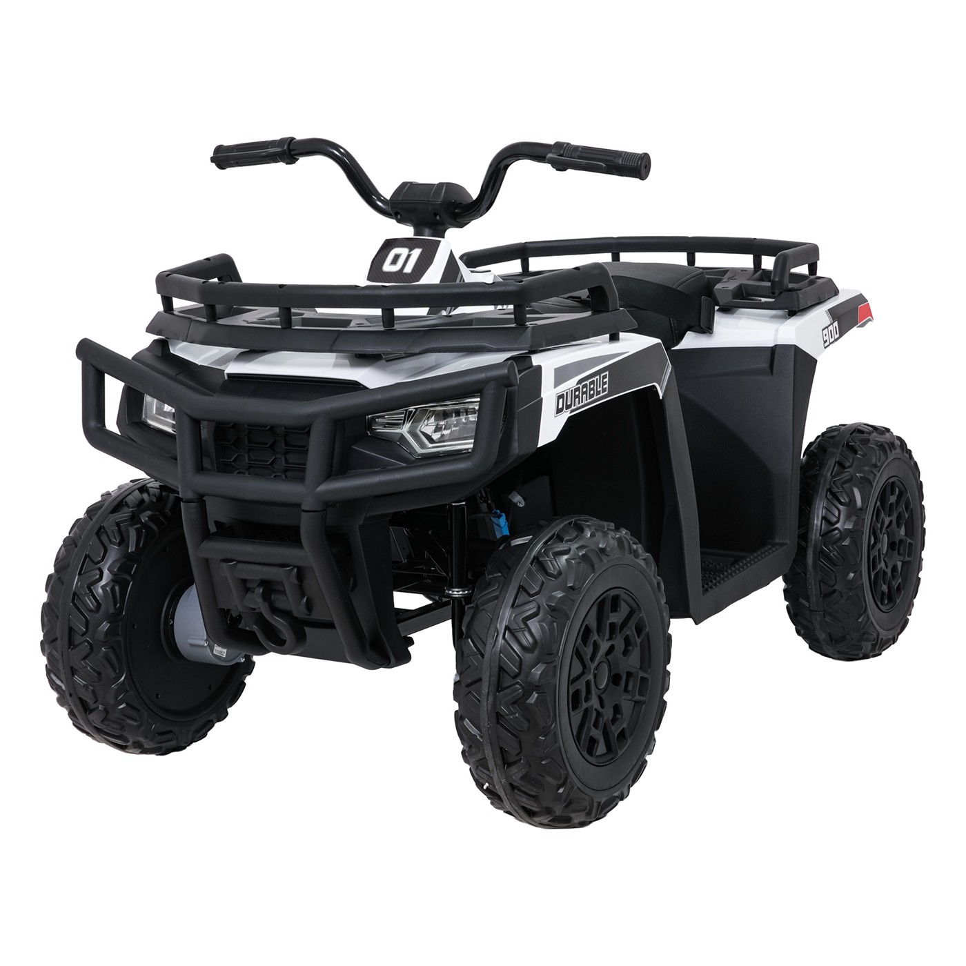 WOLF 4x4 ATV Quad Vehicle White
