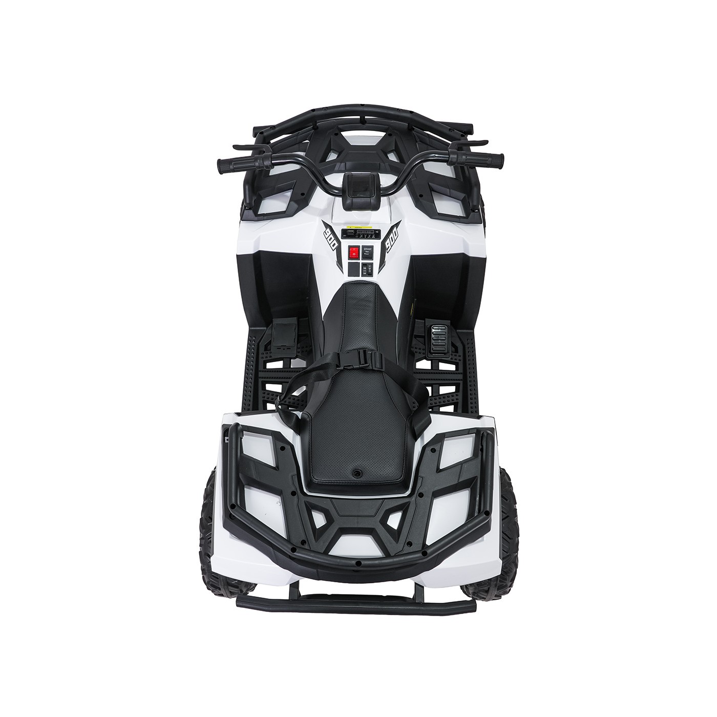 WOLF 4x4 ATV Quad Vehicle White