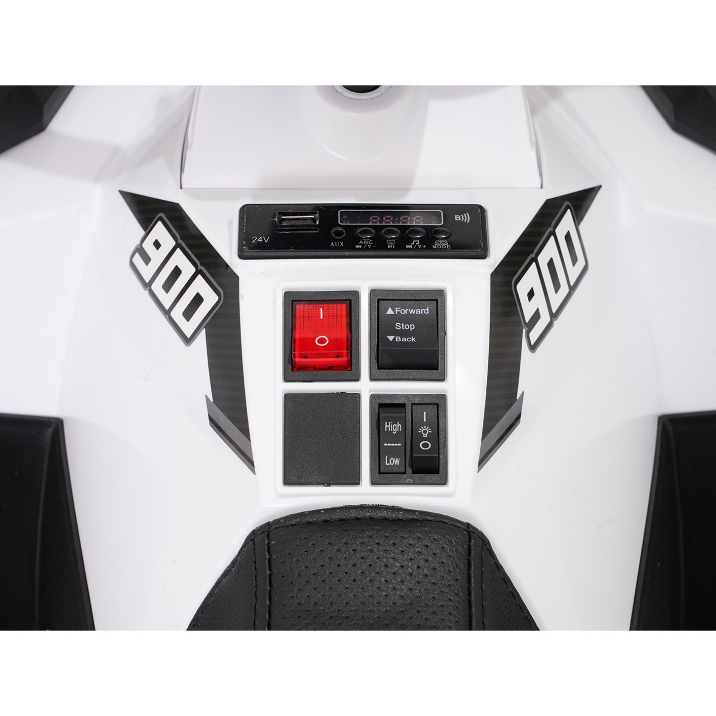 WOLF 4x4 ATV Quad Vehicle White