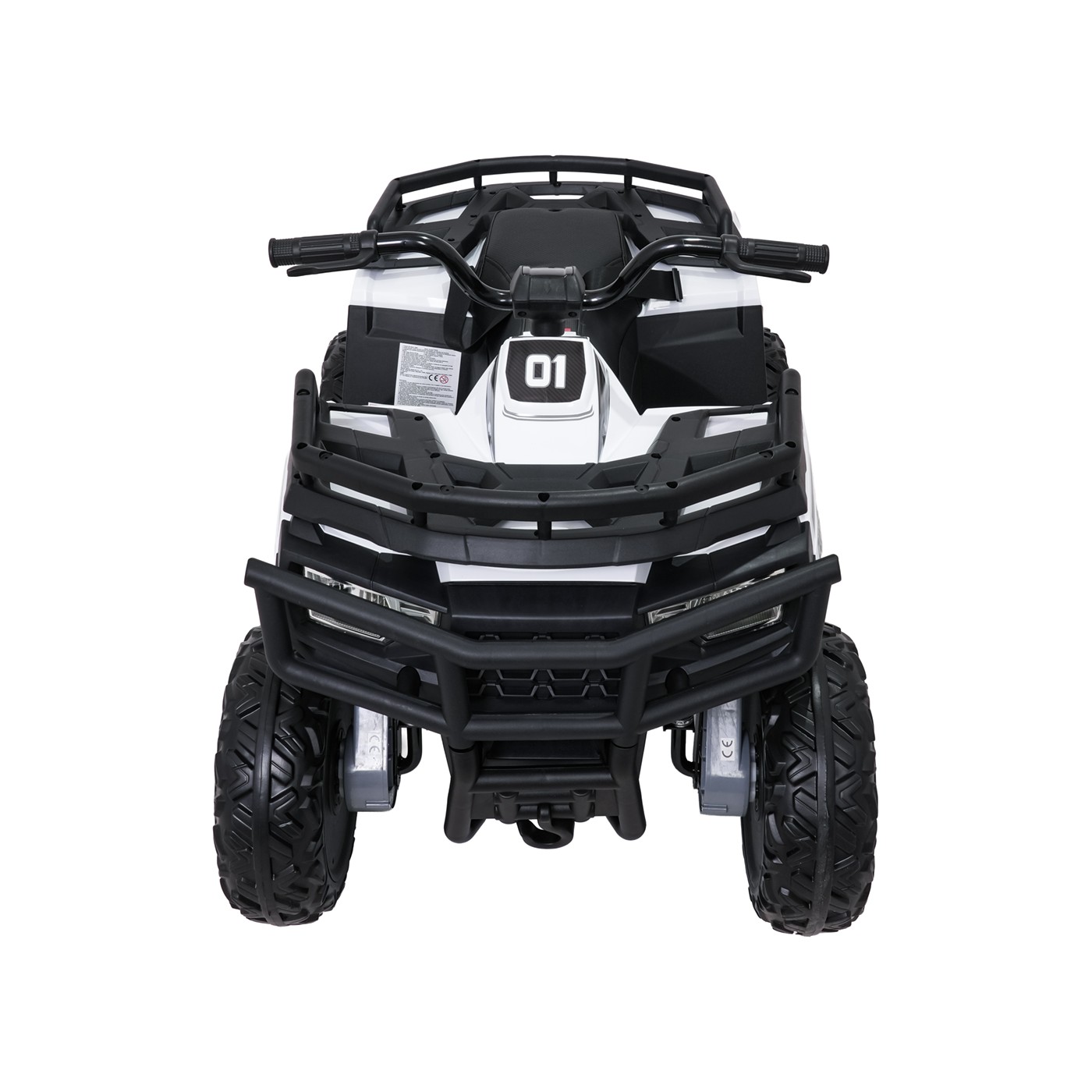 WOLF 4x4 ATV Quad Vehicle White