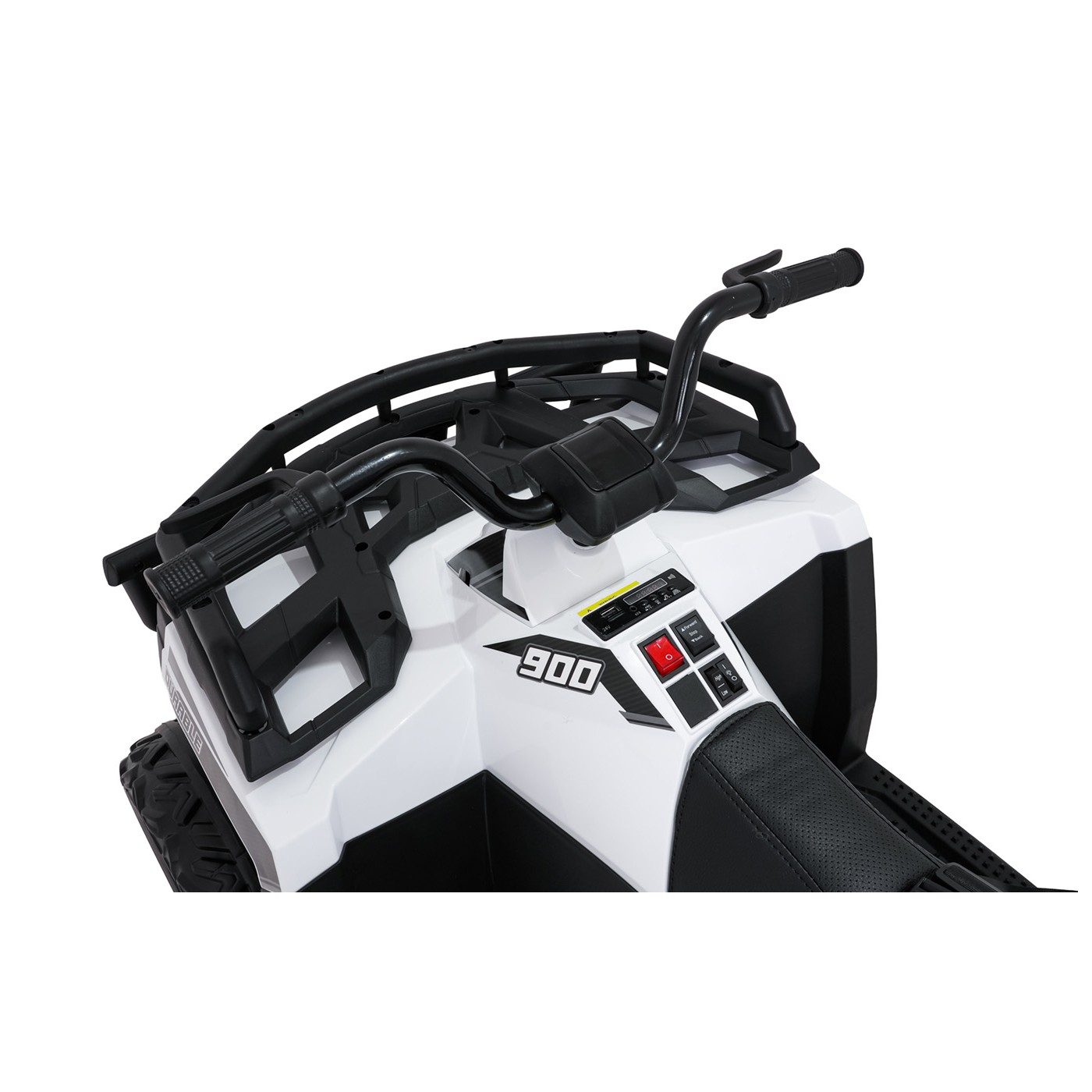 WOLF 4x4 ATV Quad Vehicle White