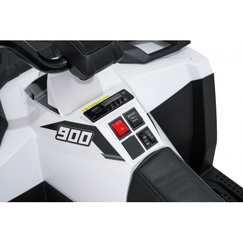 WOLF 4x4 ATV Quad Vehicle White