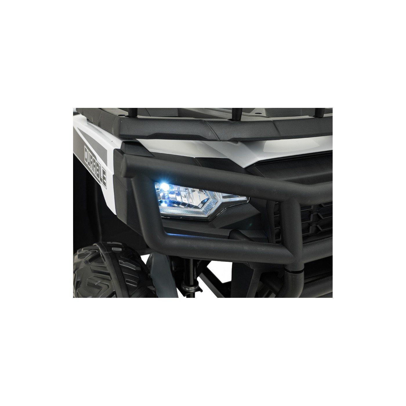 WOLF 4x4 ATV Quad Vehicle White