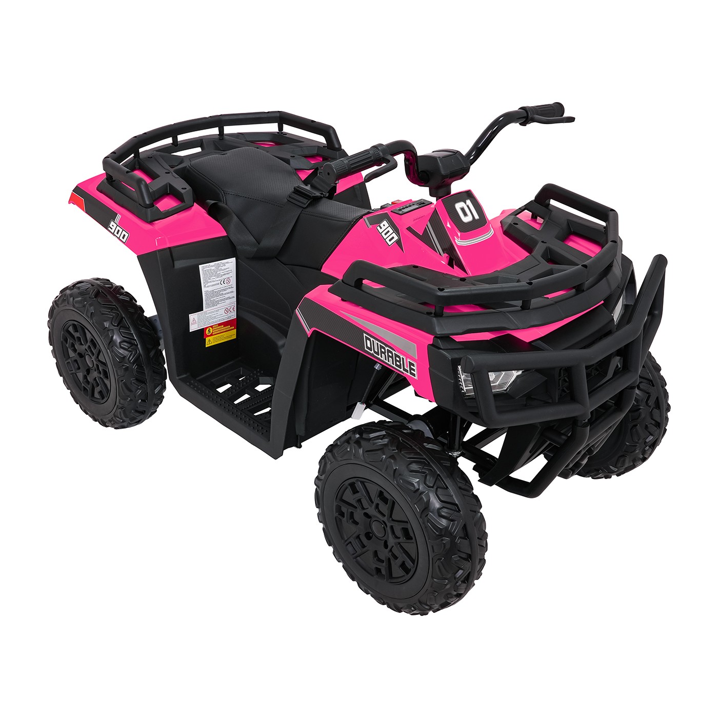WOLF Pink 4x4 ATV Quad Vehicle