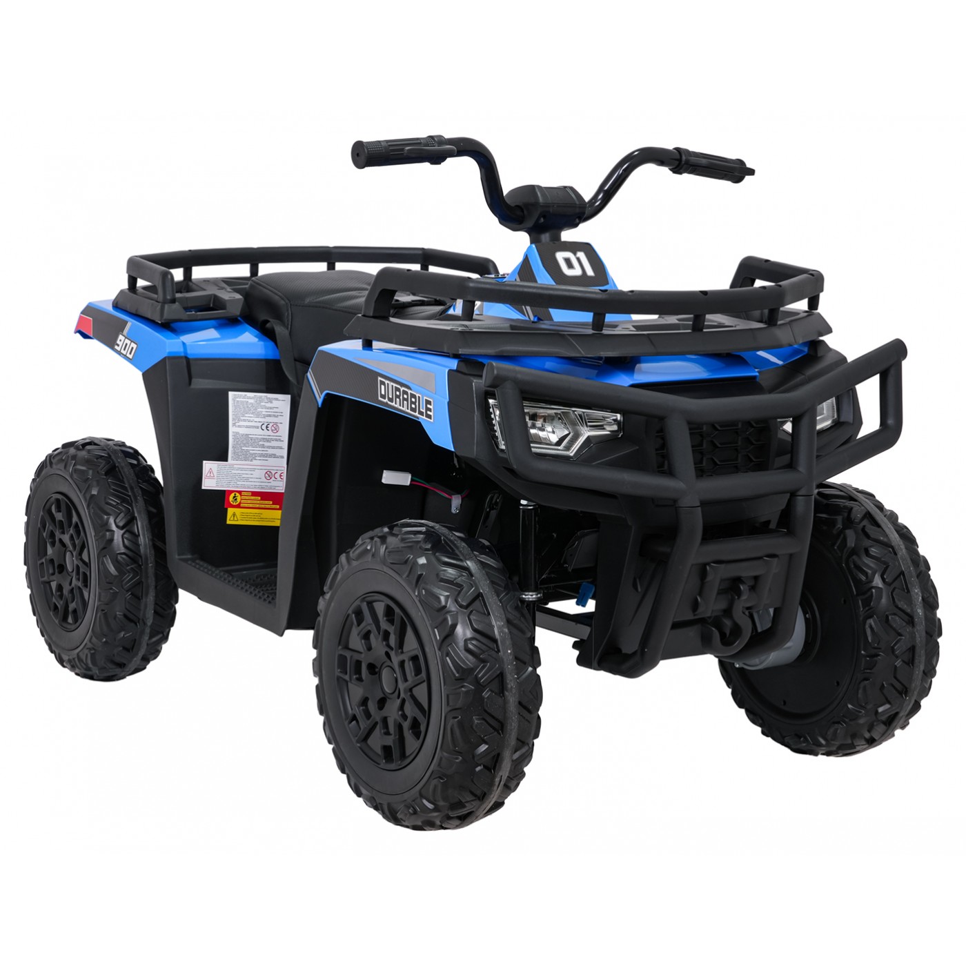 WOLF Blue 4x4 ATV Quad Vehicle