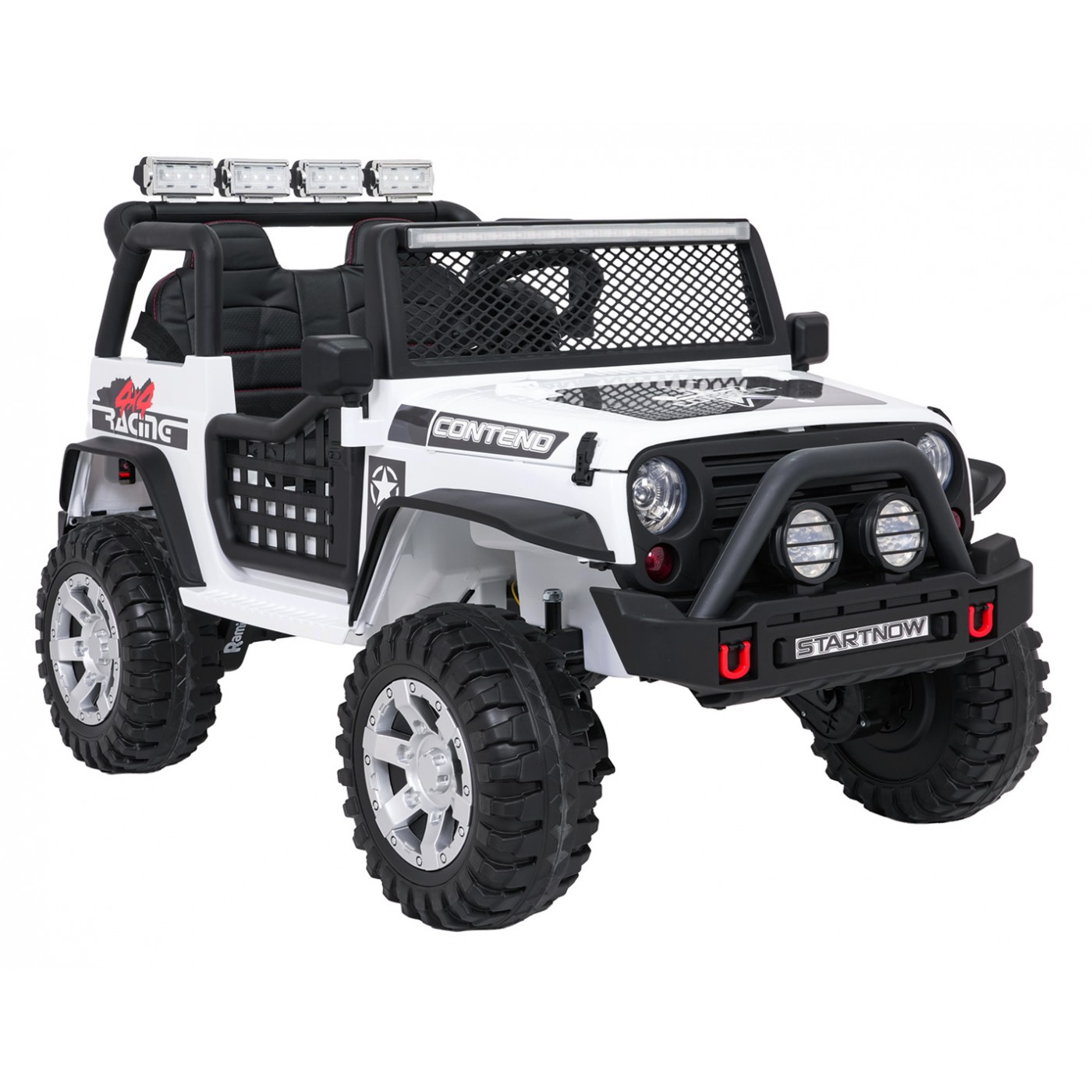 Jeep BEAST 4x4 White Vehicle
