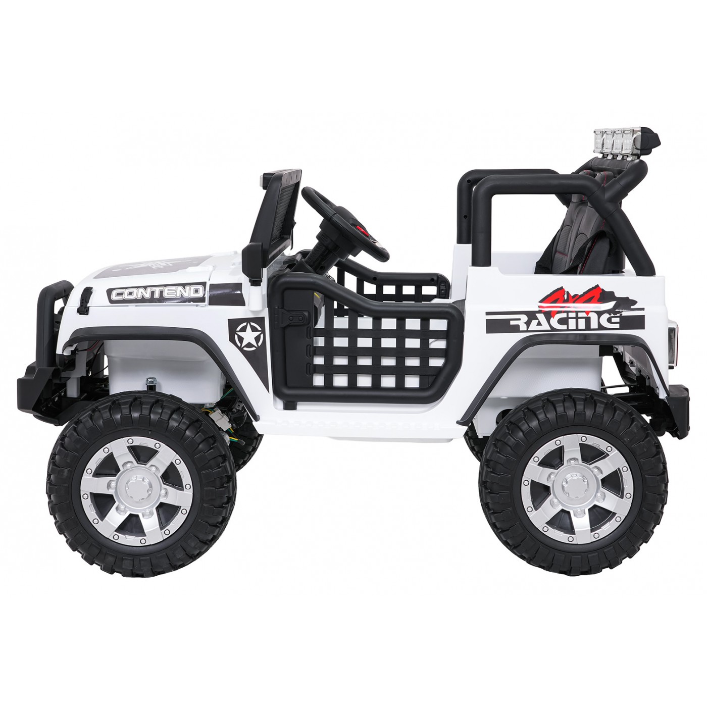 Jeep BEAST 4x4 White Vehicle