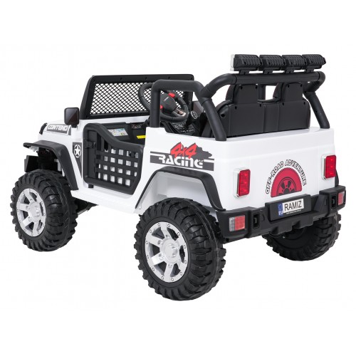 Jeep BEAST 4x4 White Vehicle