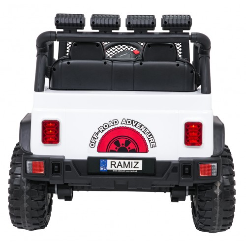 Jeep BEAST 4x4 White Vehicle