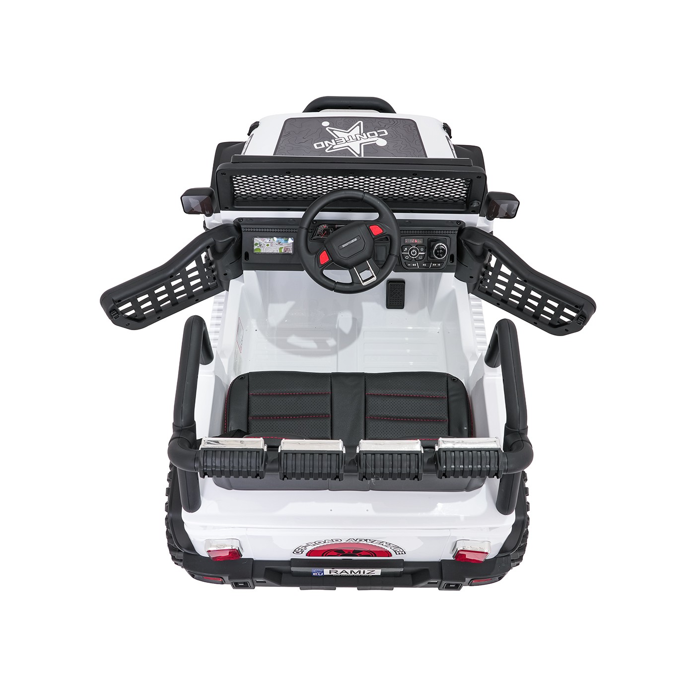 Jeep BEAST 4x4 White Vehicle