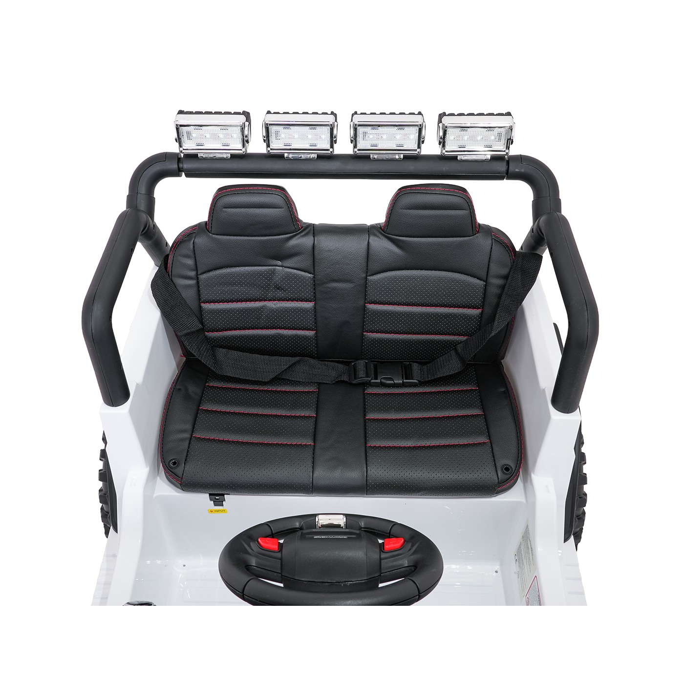 Jeep BEAST 4x4 White Vehicle