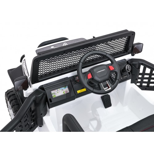 Jeep BEAST 4x4 White Vehicle