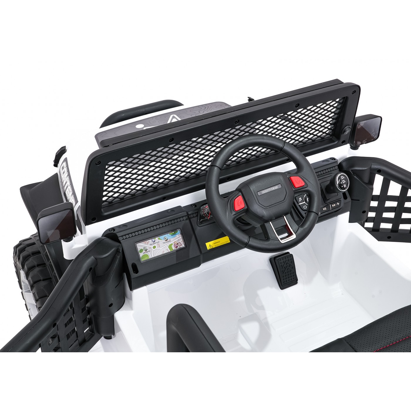 Jeep BEAST 4x4 White Vehicle