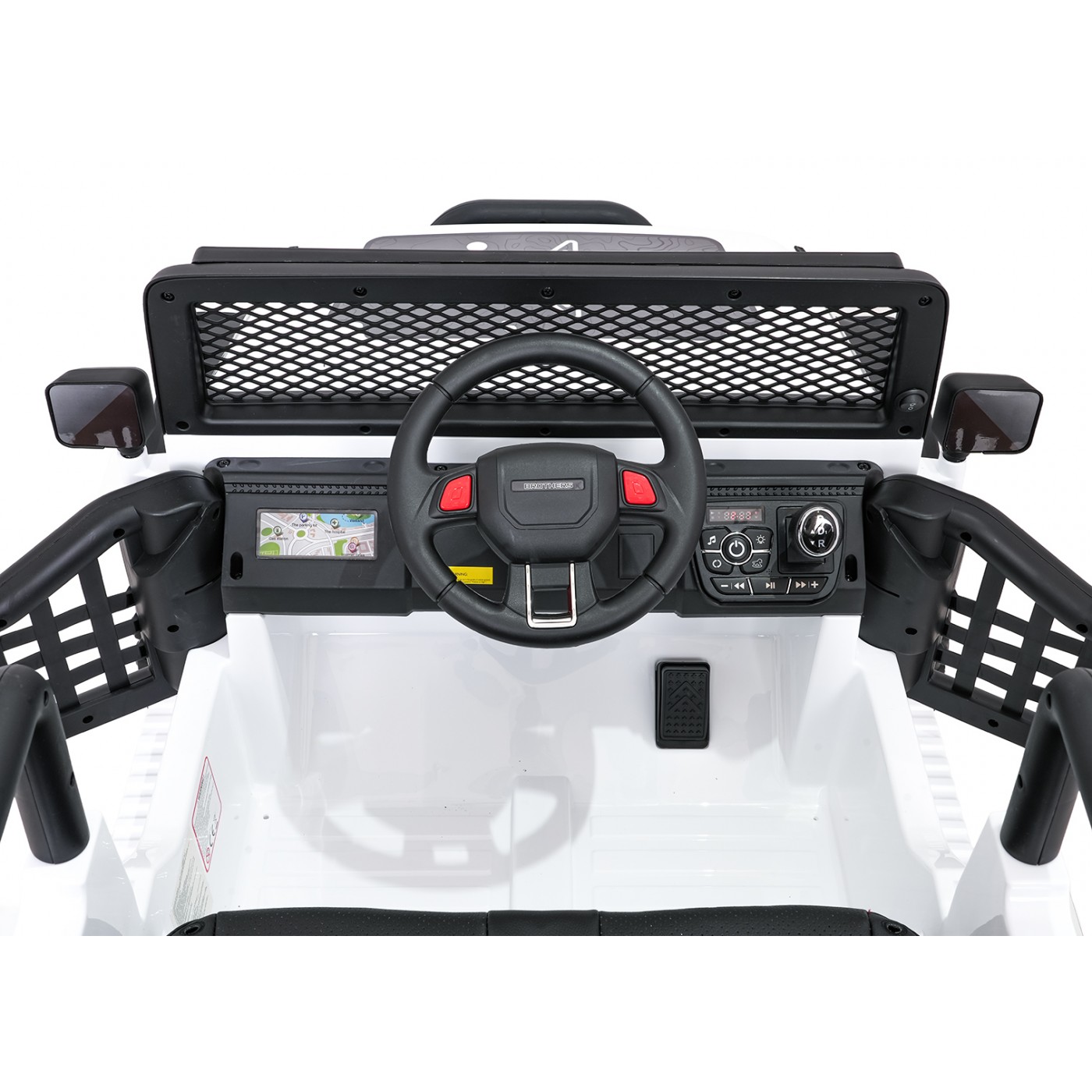 Jeep BEAST 4x4 White Vehicle