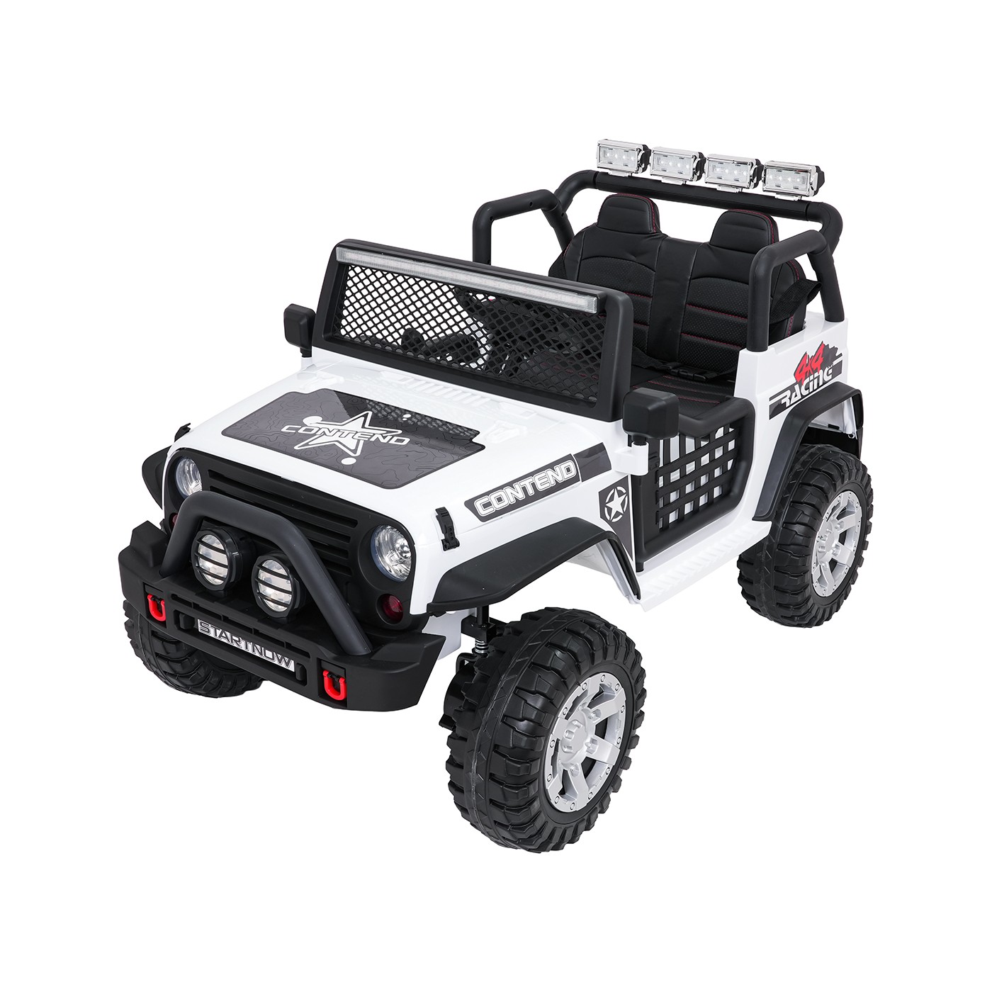 Jeep BEAST 4x4 White Vehicle