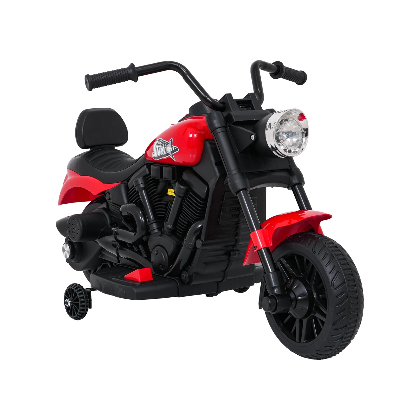 Vehicle Motor STAR Red