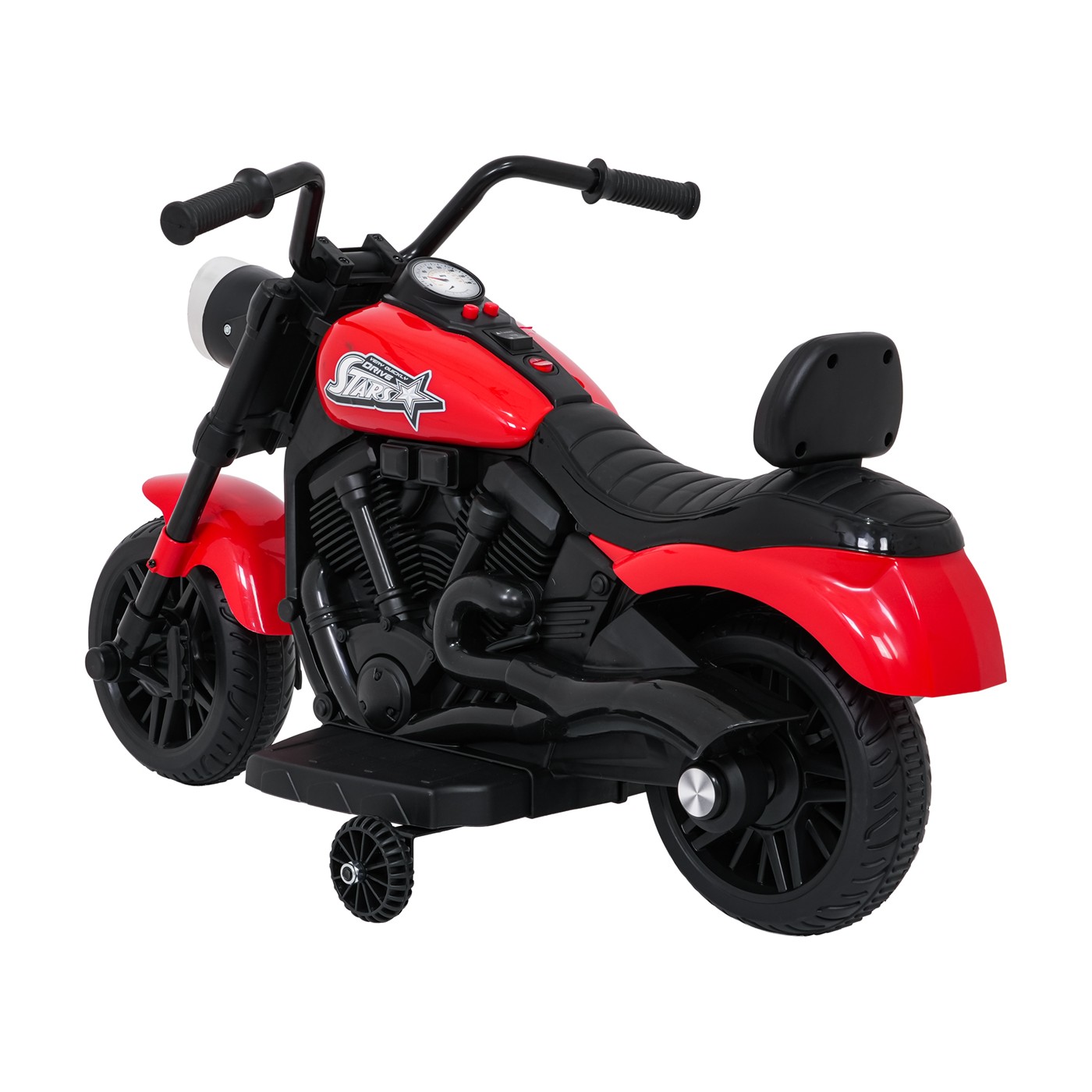 Vehicle Motor STAR Red