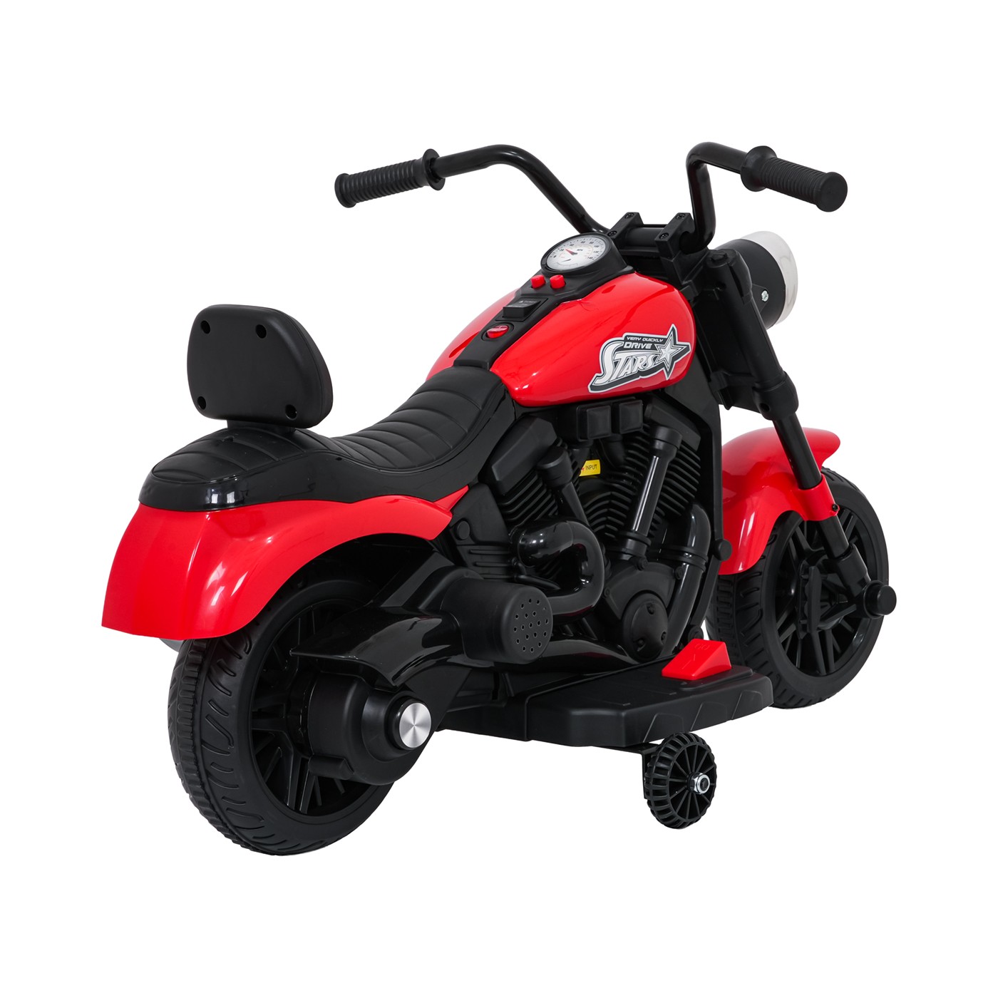 Vehicle Motor STAR Red