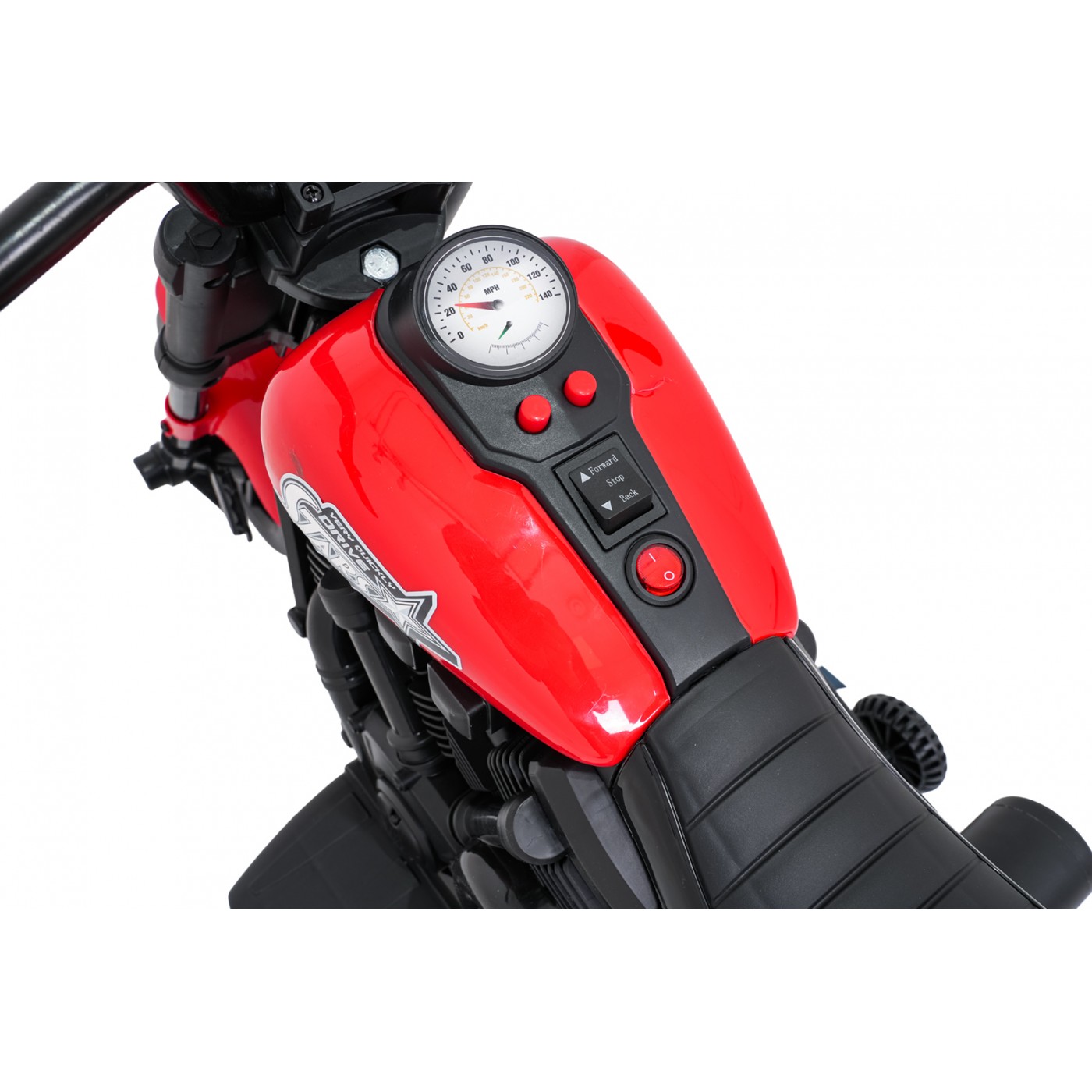 Vehicle Motor STAR Red