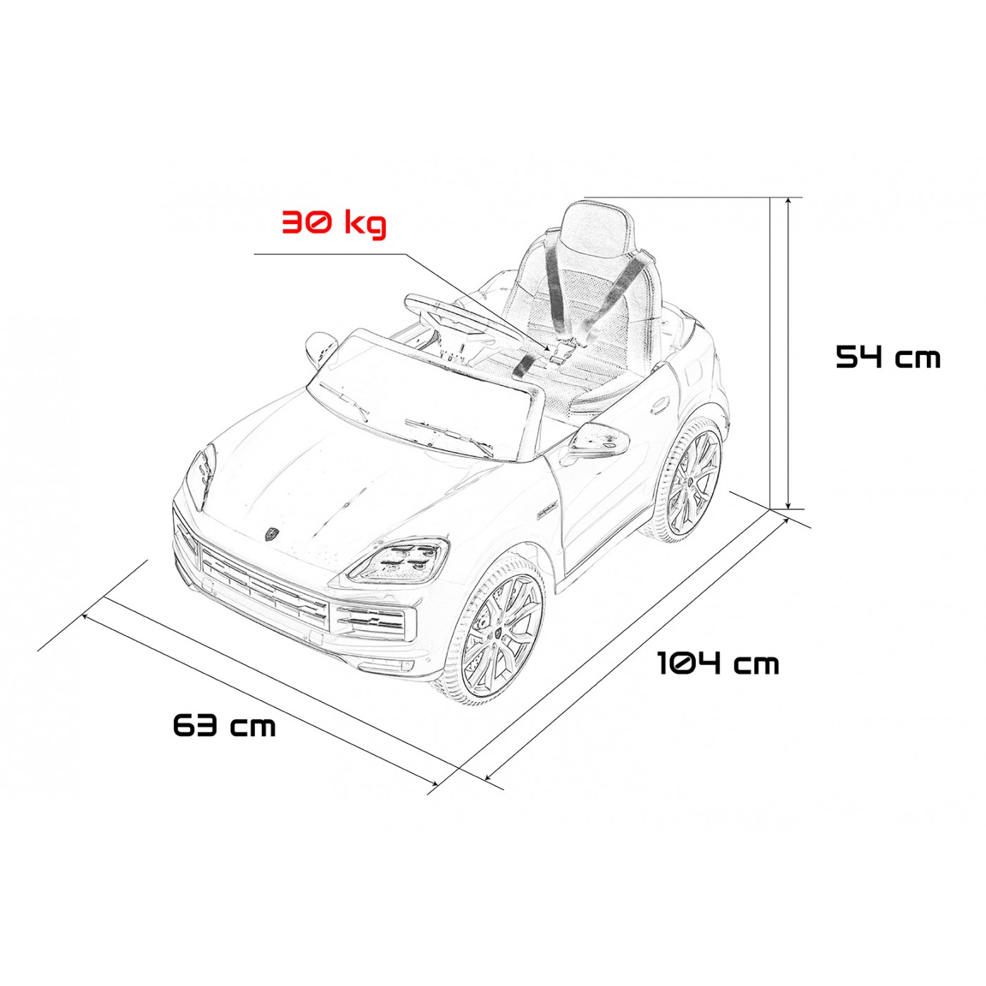 Vehicle Porsche Cayenne White