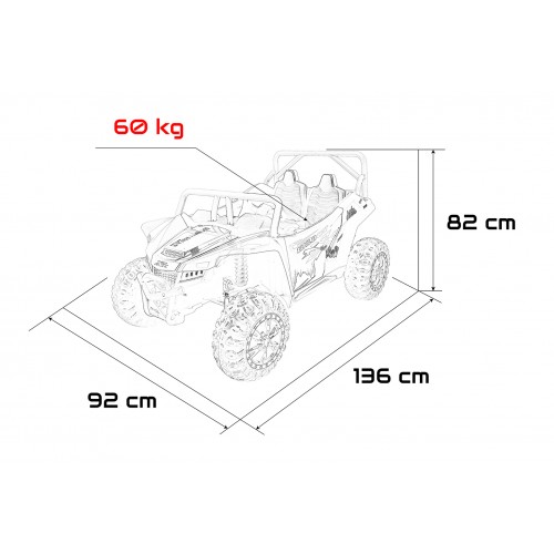 Buggy Arctic Cat WILDCAT XX Gold