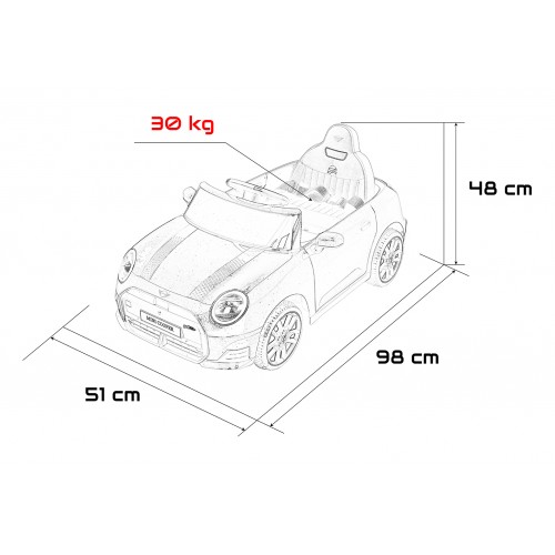 Mini Cooper Green Vehicle