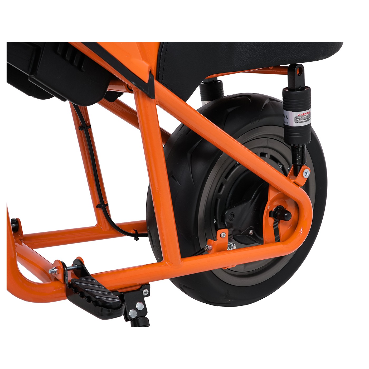 Vehicle Motorbike SUPERMOTO Orange