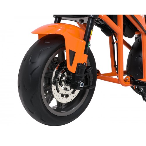 Vehicle Motorbike SUPERMOTO Orange
