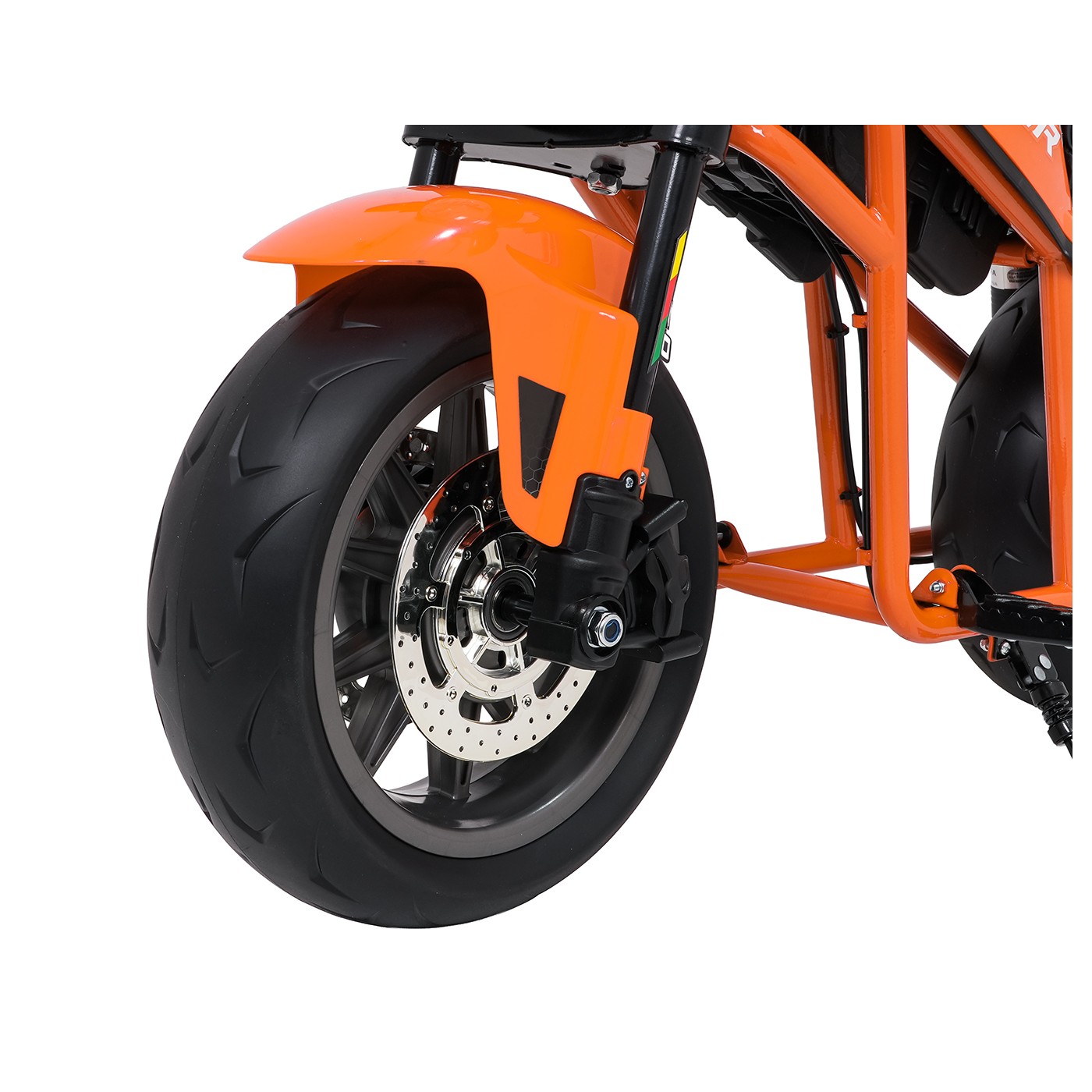 Vehicle Motorbike SUPERMOTO Orange