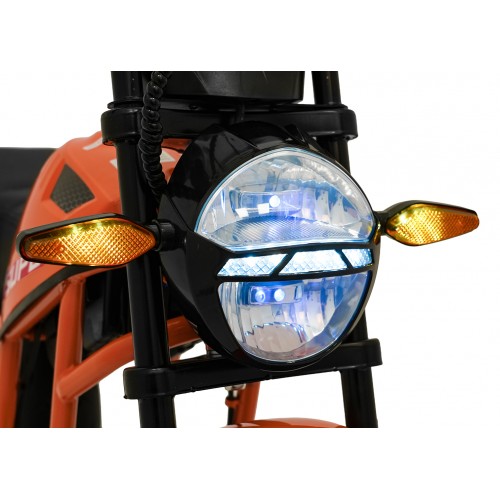 Vehicle Motorbike SUPERMOTO Orange