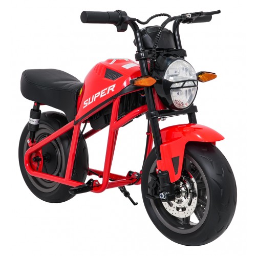 Vehicle Motorcycle SUPERMOTO Red