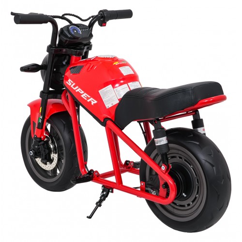 Vehicle Motorcycle SUPERMOTO Red