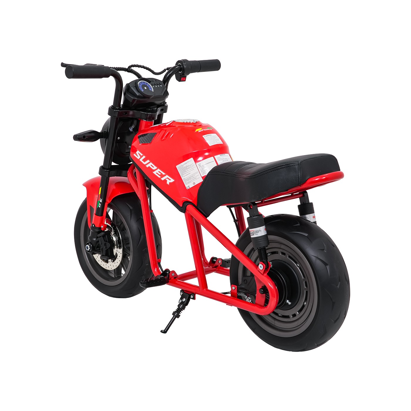 Vehicle Motorcycle SUPERMOTO Red